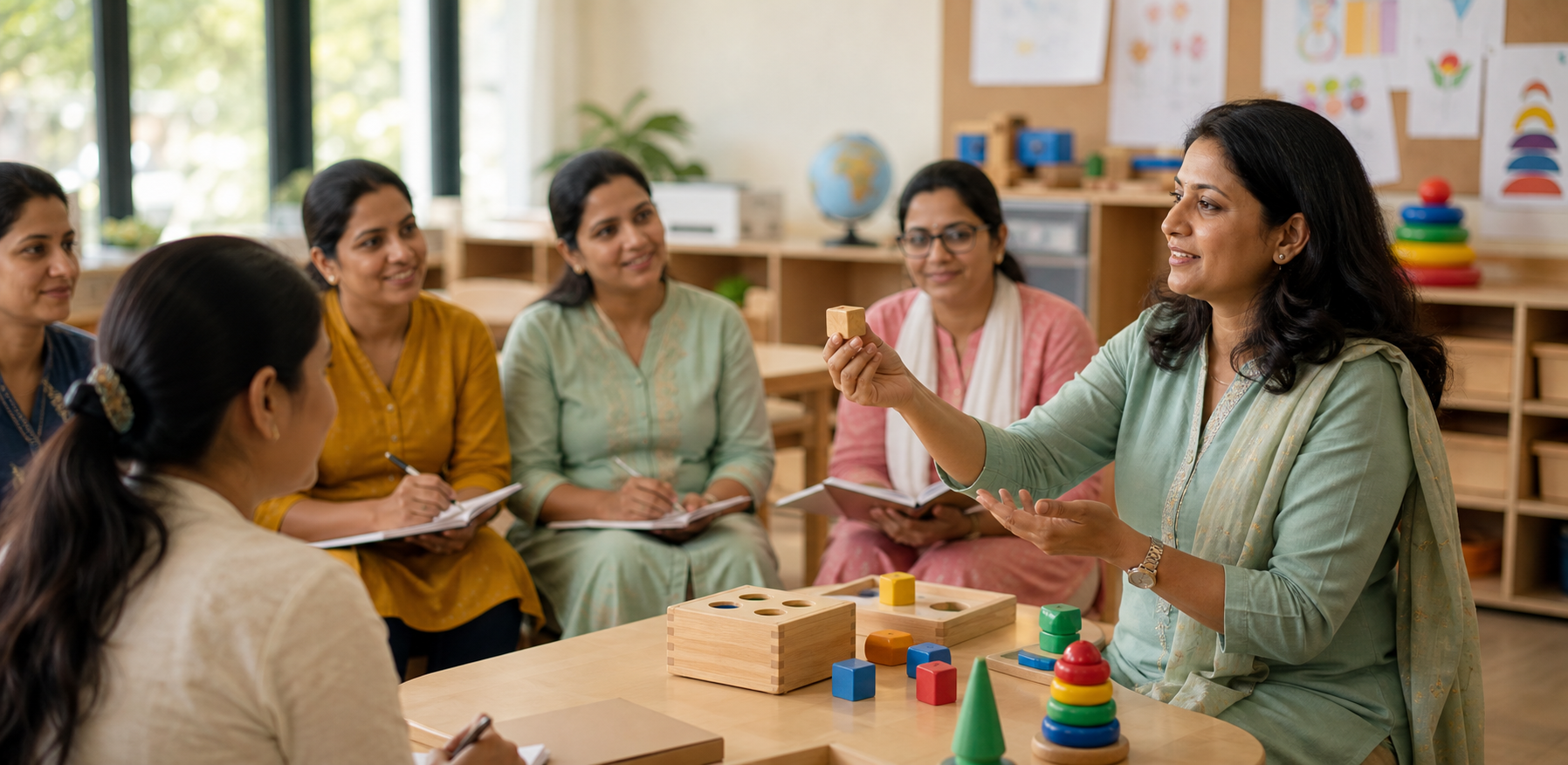 Teacher training workshop for Nursery Teacher Training (DECCE)